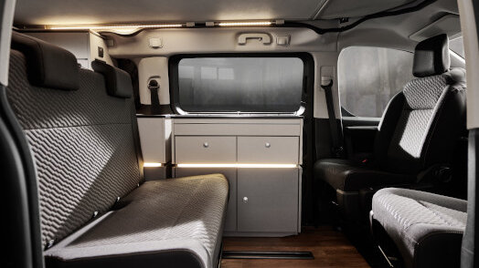 Wohnmobil Inneneinrichtung Sitzbereich