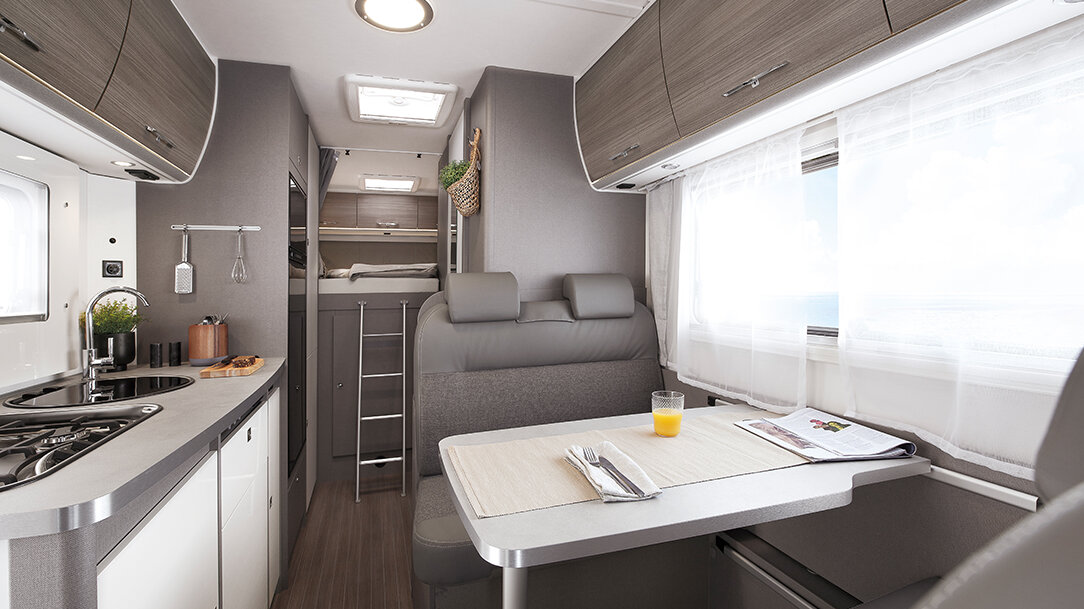 Wohnmobil Inneneinrichtung Küchenbereich