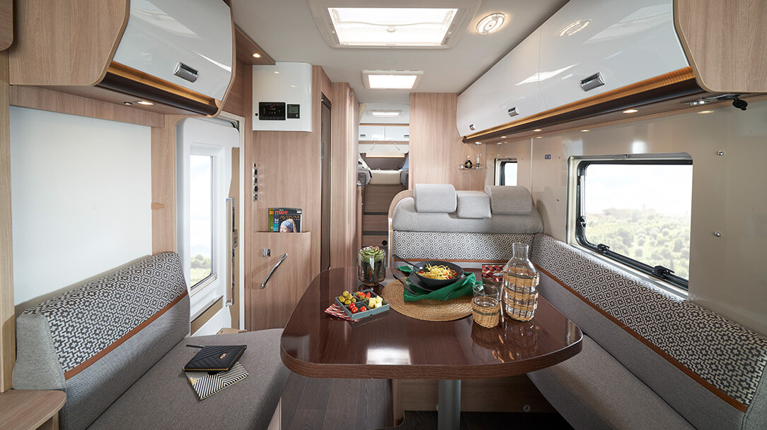 Wohnmobil Inneneinrichtung Sitzbereich