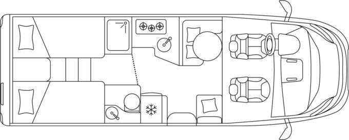 Laika L 409 Heavy Duty+Automatik+TV&SAT